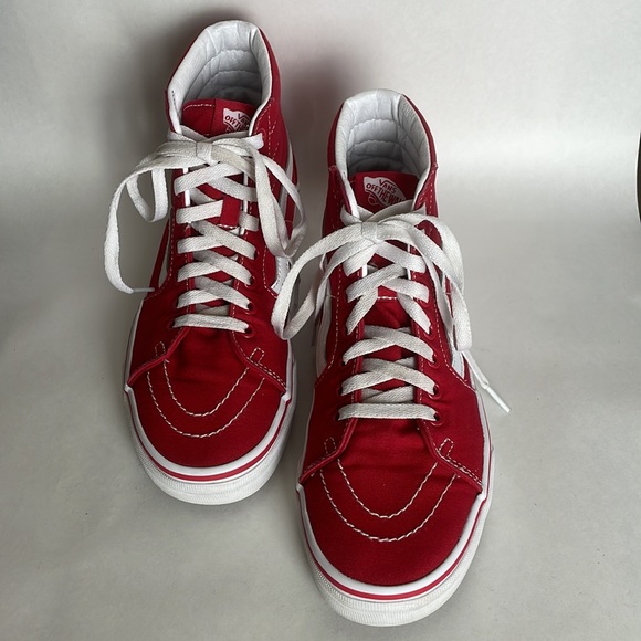 VANS•SK8-HI•RED - Picture 2 of 7